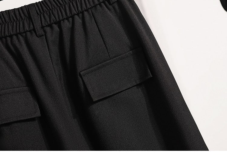 Suit Half-body Skirt Women's Large Size Autumn New Fashion Elegant Commuting Medium-length Package Hip Skirts Loose A-line Skirt