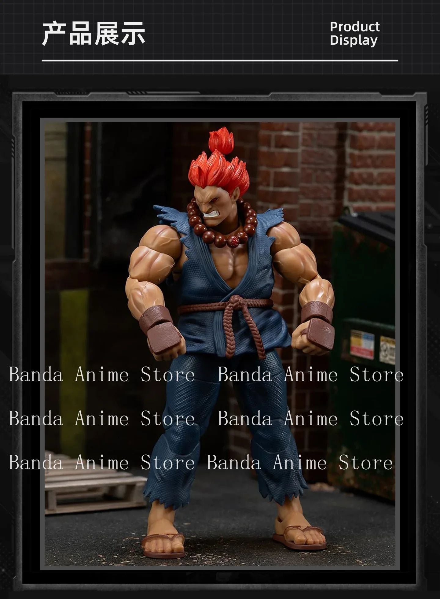 Jada Toys Street Fighter 2 Gouki M Bison  E Honda Action Figure Genuine Figurines PVC Collection Boxer Balrog Game Toy Gift