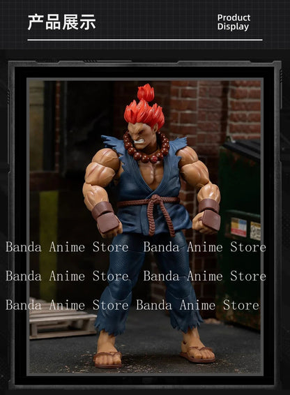 Jada Toys Street Fighter 2 Gouki M Bison  E Honda Action Figure Genuine Figurines PVC Collection Boxer Balrog Game Toy Gift