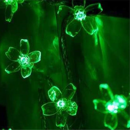 10/20M Cherry Blossom Garland Fairy Lights Indoor Christmas Decoration String Lights 200LED for Wedding Pink Party Decorations