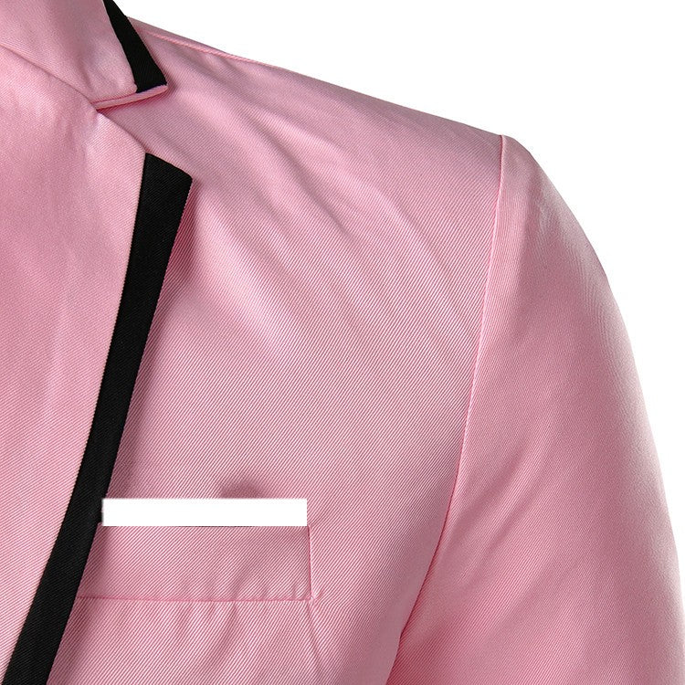 Man Party Dresses Leather Dress Coats Suits Blazer Clothing Men's Solid Color Suit Coat Mens Blazers