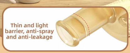 300ML PPSUTemperature-Sensitive Anti-Flatulence Feeding Bottle Baby Straw Cup Drop-Resistant Direct Drink No-Spill Cup1-3Weaning