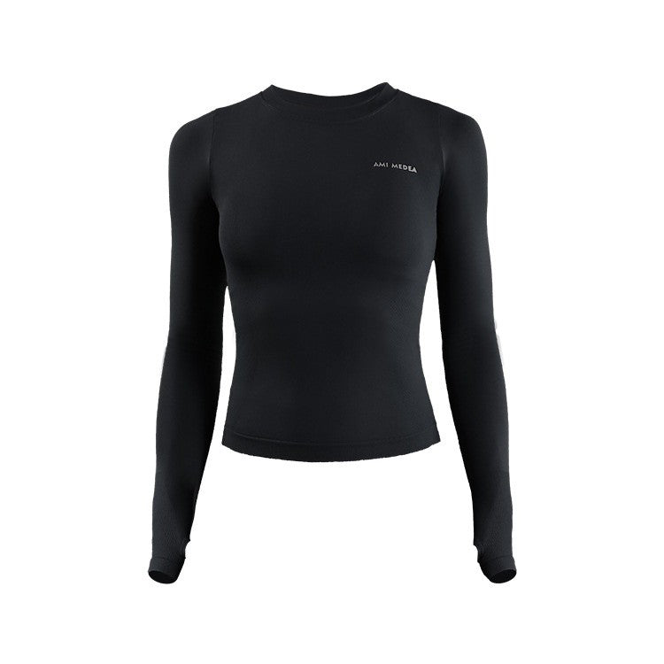 Fitness Tops Women Tight Sports Long Sleeve Yoga Clothing Running Training Clothes Gym Workout Shirt Comfortable Training Cloth