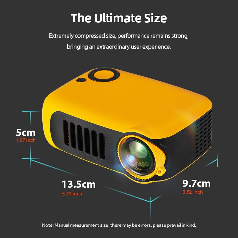 A2000 Mini Projetor Portátil Home Cinema 3D LED Projetor de Vídeo 4K 1080P Gaming Laser Beamer com Porta HD para Smart TV Box