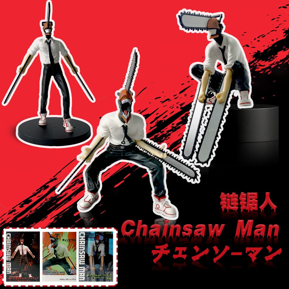 Figura de Anime Denji de Chainsaw Man de 19cm, figura de ação Denji/Power 1560, figura de Denji de Chainsaw Man para ho
