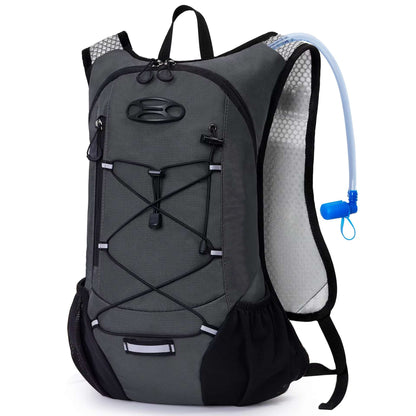 1 Mochila de Hidratação Leve, Mochila de Hidratação para Corrida com Reservatório de Água de 2L para Ciclismo