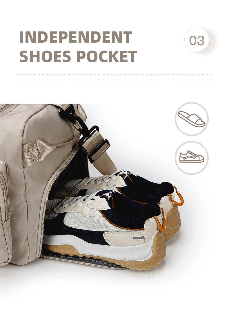 Women Travel Duffle Bag Travel Backpack Mulit-functional Outdoor Sports Gym Fitness Weekender Handbag Overnight Carry on Men Bag