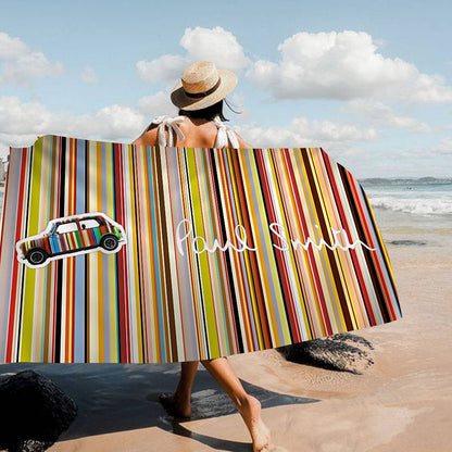 S_Smiths Fashion P_Paul Microfiber Beach Towel Absorbent Quick Dry Soft Yoga Swimming Resort Mountain Climbing Towel