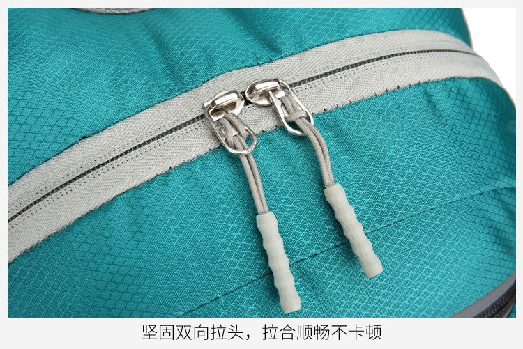 Outdoor mountaineering and cycling travel backpack, multifunctional waterproof nylon bag, suitable for men and women