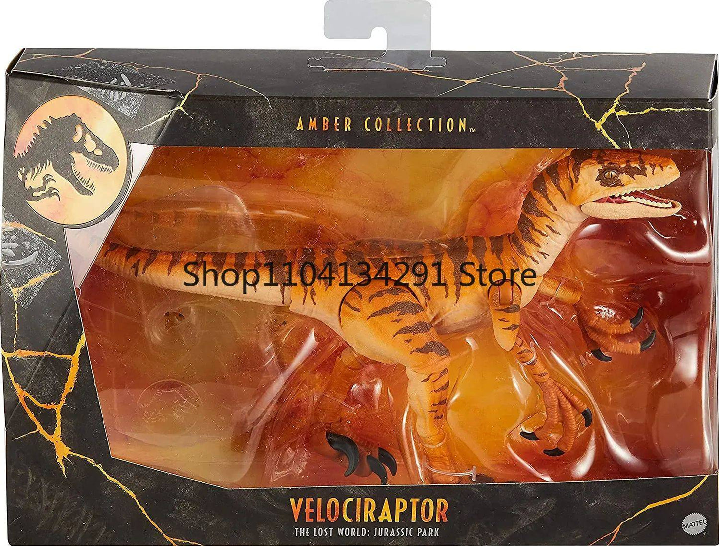Coleção Original Jurassic World Amber Collection Edição Limitada JURASSIC PARK Boneco de Ação Dinossauro Brinquedo Presente de Aniversário