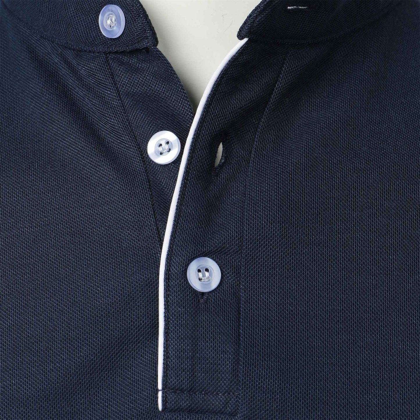 Men's short-sleeved stand-up collar top casual fashion daily solid color short-sleeved stand-up collar T-shirt casual top