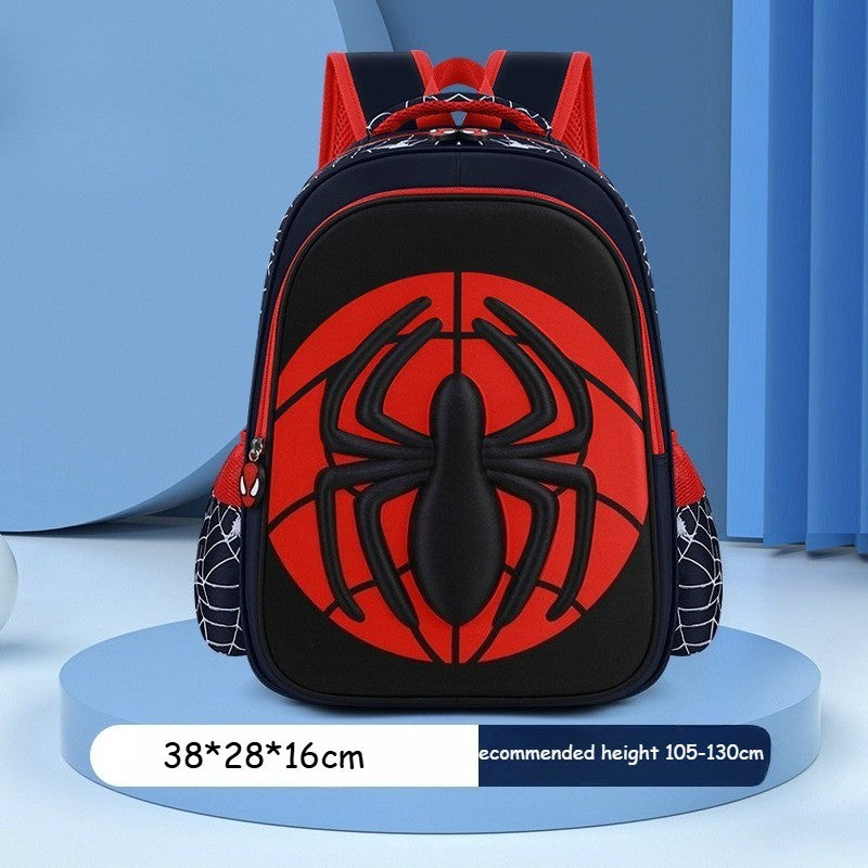 Mochila Infantil Homem-Aranha, Mochila para Menino, Mochila Infantil para Jardim de Infância, Desenho Animado Impermeável, Presente de Halloween e Natal