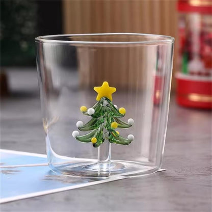 Copo de Vidro Formato de Animal 3D Desenho Animado Copos de Vidro Fofos para Casa Água Café Copo de Camada Única com Hóspedes Suco Bebida Fria Copo