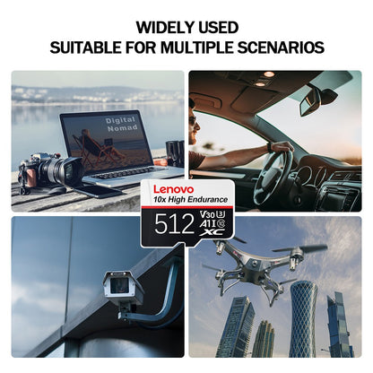 Cartão de Memória Original Lenovo Novo Micro TF SD 2TB 1TB de Alta Velocidade Cartão TF 512GB Classe para Equipamento de Drone Switch PC Jogo de Ps5