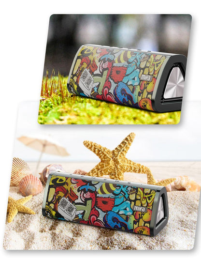 mifa Portable bluetooth speaker 360° Stereo Sound 20W  IPX7 waterproof wireless bluetooth 5.0 speaker 24-Hour Play time
