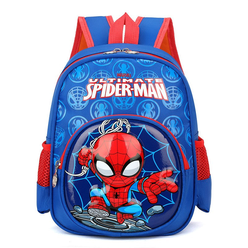 Mochila Infantil Homem-Aranha, Mochila Escolar Masculina Homem-Aranha, Mochila Dupla Infantil para Jardim de Infância, Presente de Halloween e Natal
