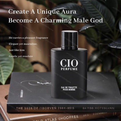 100Ml Brand Men's Cologne Perfume Eau De Parfum Fresh Wood Sandalwood Eau De Toilette Long Lasting Light Genuine Fragrance Scent