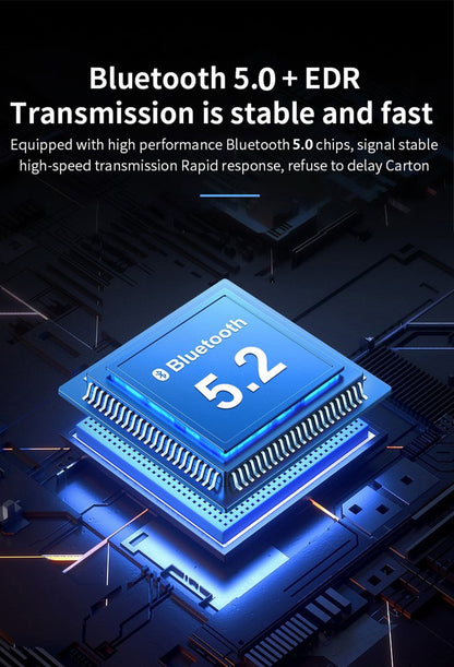 Adaptador Transmissor de Áudio Sem Fio Divisor Bluetooth Para 2 Fones de Ouvido Funcionando Juntos, 2 Fones de Ouvido Sem Fio Tocando Juntos