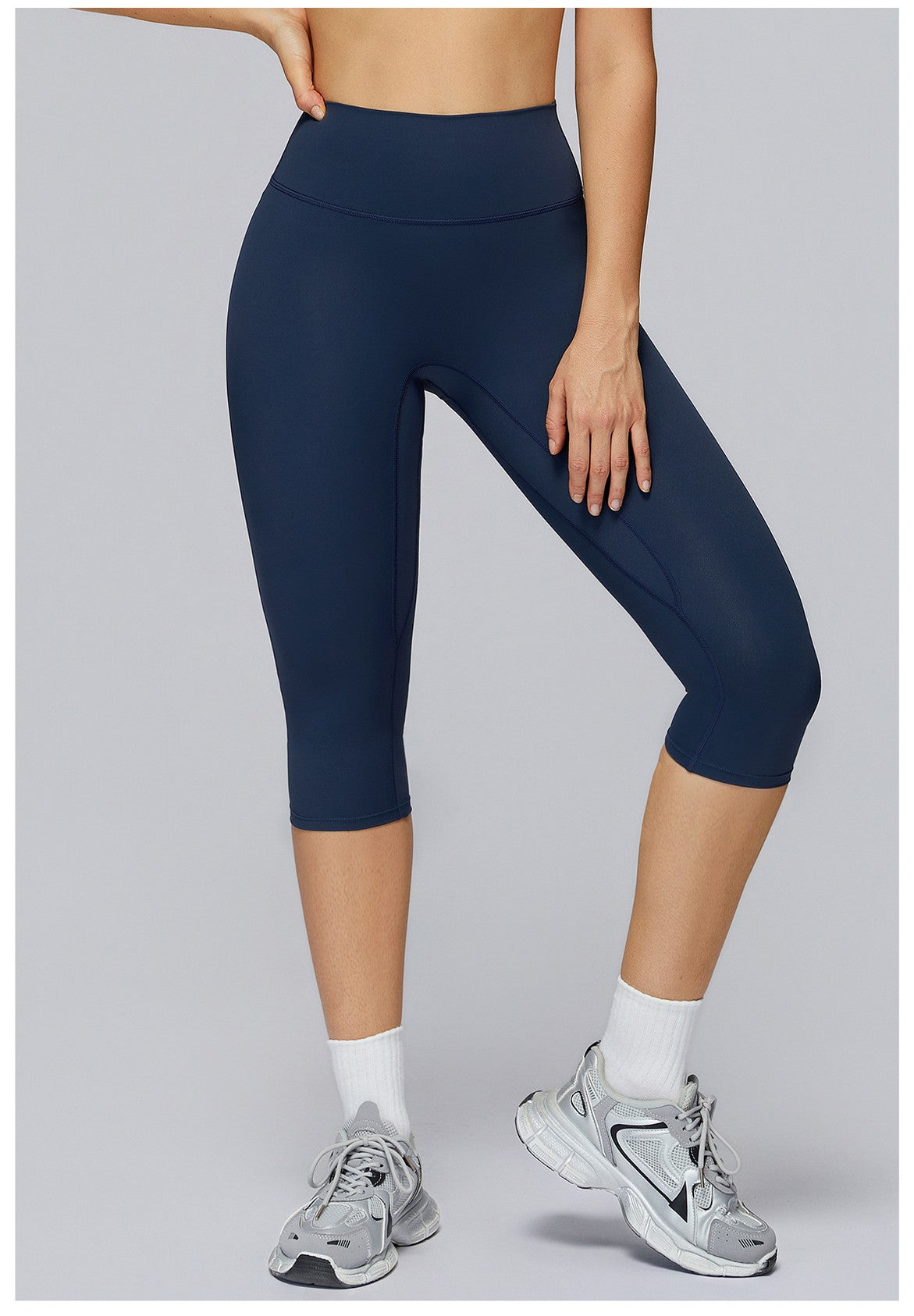 Ctenkevet High Waist Sport Legging Women 7-Divide Pants Gym Pants Women Running Workout Leggings Female Soft Push Up Tights