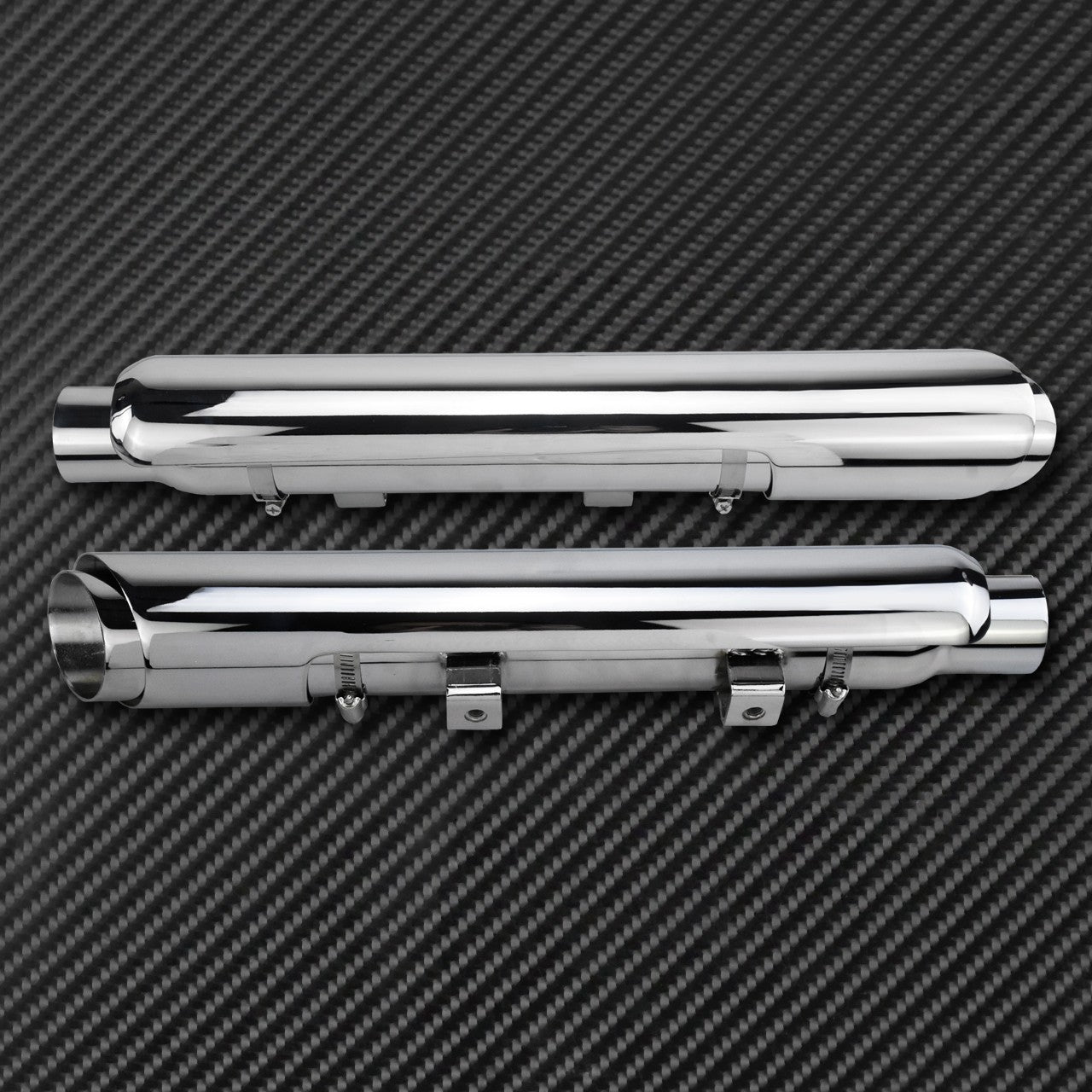 Motorcycle Slip-On Exhaust Muffler Shortshots Exhaust Pipes For Harley Sportster XL 883 Iron 1200 48 72 Forty Eight 2014-2022