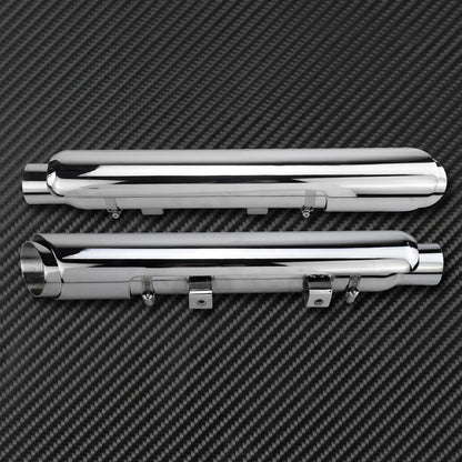 Motorcycle Slip-On Exhaust Muffler Shortshots Exhaust Pipes For Harley Sportster XL 883 Iron 1200 48 72 Forty Eight 2014-2022