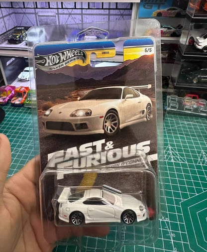 Hot Wheels Velozes e Furiosos Hnr88 Series Liga Modelo de Carro 1/64 Toyota Subaru Mitsubishi Simulação Carros Modelo Brinquedo Presente de Aniversário Menino