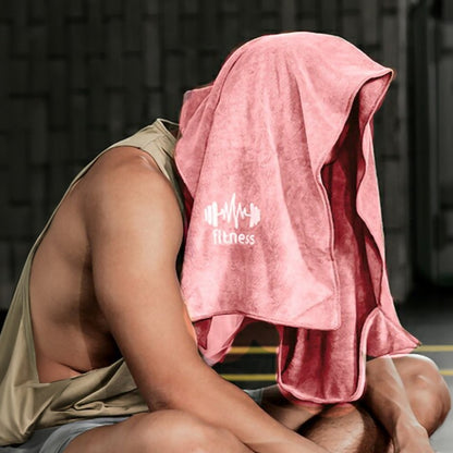 1PC Sports Towel Gym Towe lPad Bath Quick-Drying Outdoor Water Absorption Running Basketball, Camping Hiking Sweat Towel