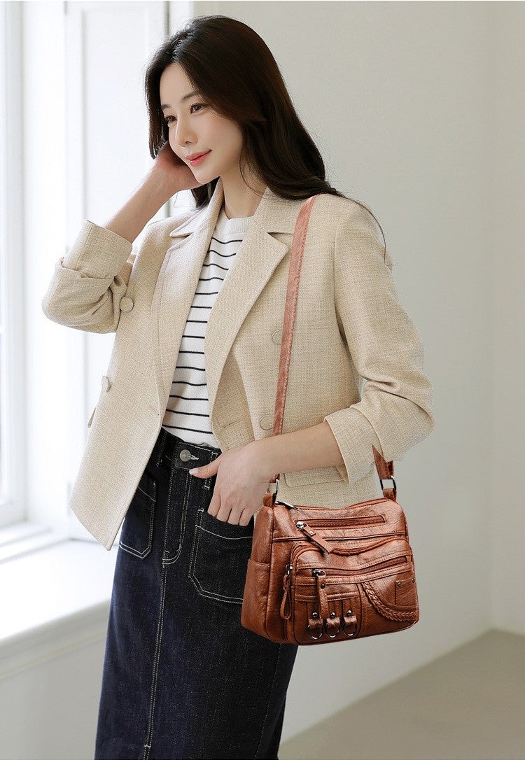 Women's Bag 2024 New Crossbody Bag Tide Women's Shoulder Bag Women's Premium Shoulder Bag Mom Bag