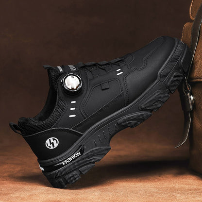 Summer Mens Casual Shoes Leather Men's Sneakers Comfortable Soft Male Wark Board Shoes Platform Shoe for Men ????????? ???????