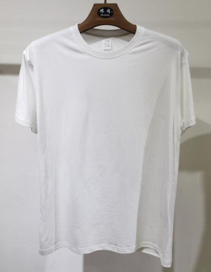 Plain 100% Cotton T Shirt Men High Quality Wholesale Short Sleeve T-shirts Unisex Crew Neck Tshirt For Men Playeras De Hombre