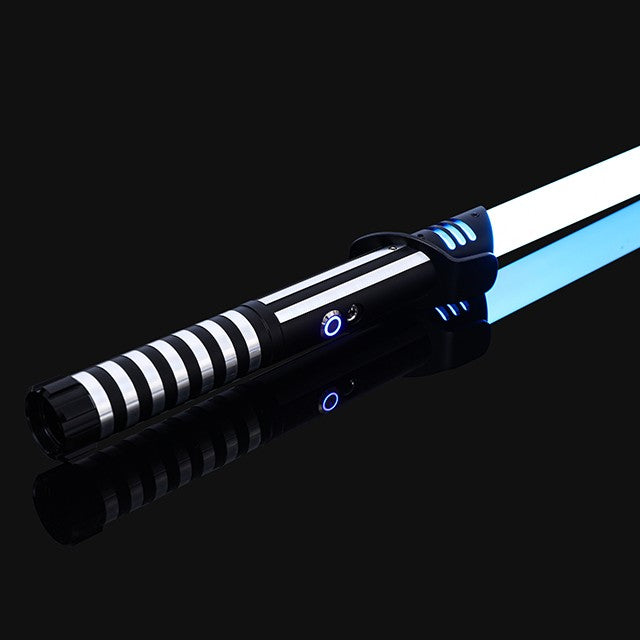 Luke RGB 16 Color Variable Metal Handle Lightsaber With Hitting Sound Effect FX Duel Lightsaber Metal Aluminum Handle Lightsaber