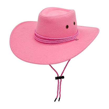 Wide Brim Western Cowboy Hat Knight Hat Climbing Hat Summer Sun Hat Sun Protection Cap Beach Cap Sunscreen Cap Woman/Female