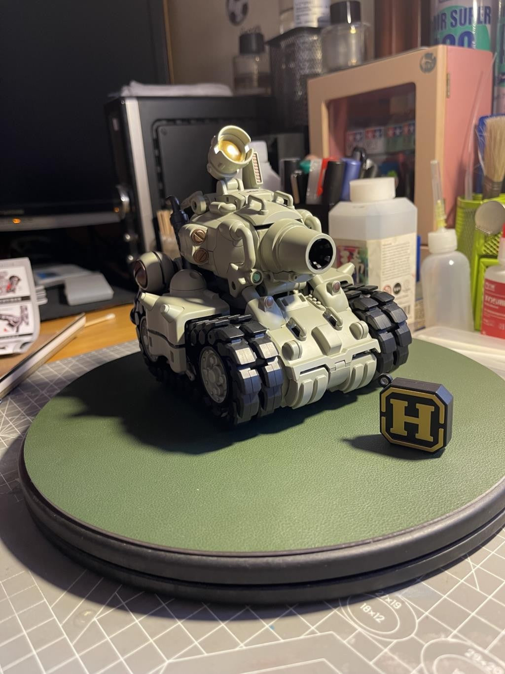 Brinquedos SNK Originais Modelo Oficial Metal Slug 2 SV-001 SV001 Deformação FA-01 Tanque CD-06 Mecha Bonecos de Ação EM ESTOQUE