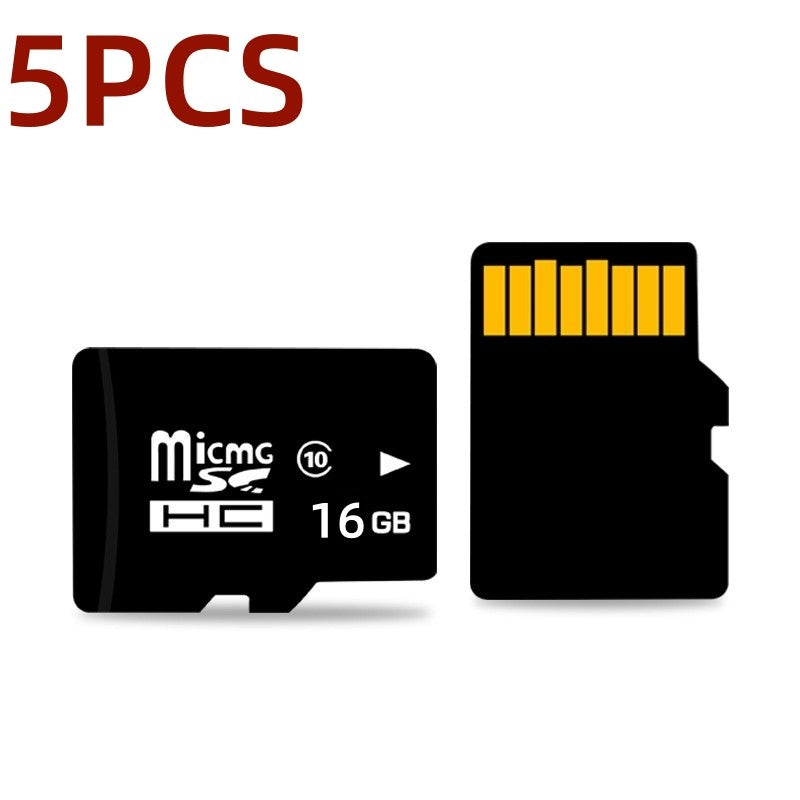 10 Cartões TF Classe 10 de 128 GB, 256 GB, 32 GB, 64 GB, 16 GB, 8 GB, 4 GB, 2 GB - Cartões de Memória Flash SD para Dispositivos Digitais