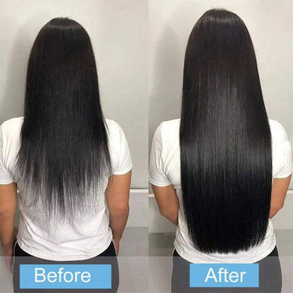 Apliques de Cabelo Humano para Presilhas, 8 Peças de Cabelo Humano Cacheado Liso, Apliques de Cabelo com Presilhas, Macio e Sedoso com Borda Invisível