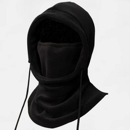 Balaclava Mask Men women warm ski mask Outdoor bicycle windproof and warm hat Knitted hood Windproof Mask with Drawstring