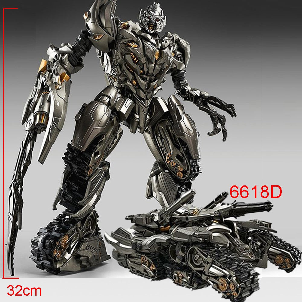 Brinquedos Robô Transformável 30CM Optimus Prime Star Commander Magatron Carro Bumblebe Boneco de Ação do Filme Modelo Anime de Deformação