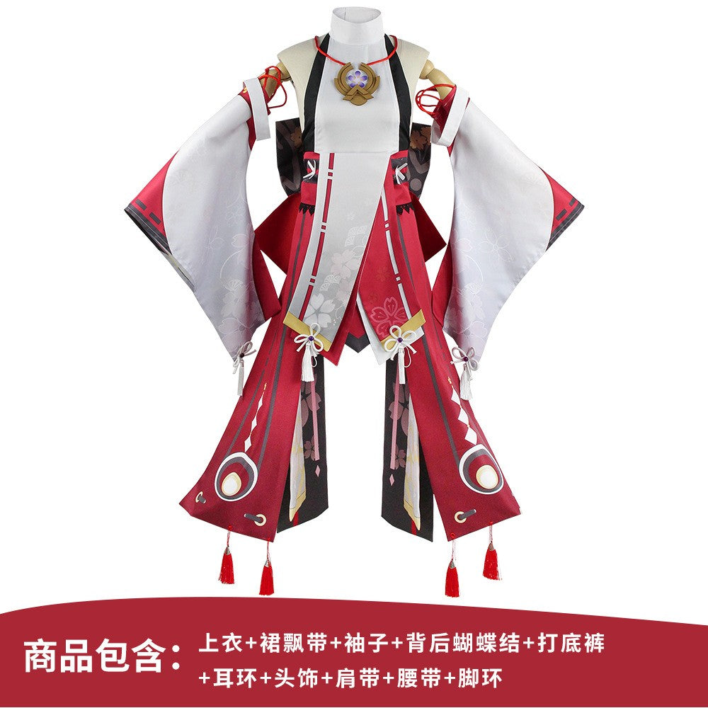 Genshin Impact Cosplay Costume - Sumeru Dendro Archon Nahida, Venti, Yae Miko Halloween Anime Game Stage Performance Outfit