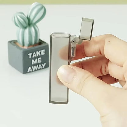 Estojo Transparente de Plástico para Palitos de Dente, Ideal para Viagens ao Ar Livre, Cozinha e Suprimentos de Restaurante, Fácil de Transportar e Usar
