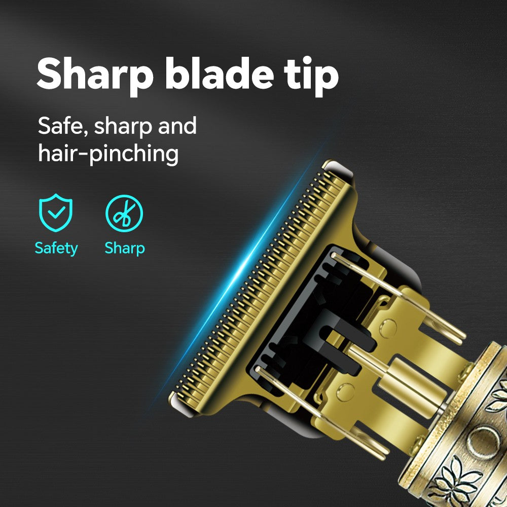 Professional men's electric hair clippers and razors with USB charging