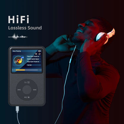 128GB Portable mp3 player bluetooth speakers & video, radio receiver, digital music player, innioasis y1 Hifi audio walkman