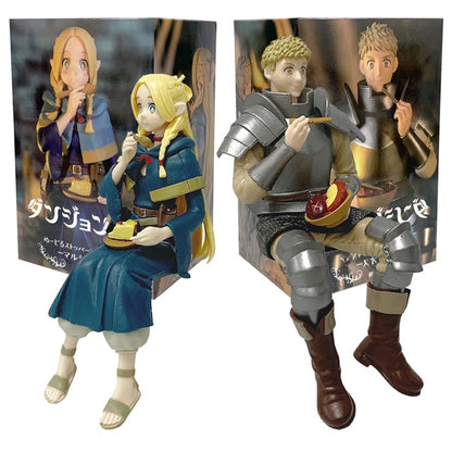 Delicious In The Dungeon Marcille Donato Estátua de Anime Girl Dungeon Food Leo Stouten Action Figure Modelo Boneca Sentada Brinquedo de Presente