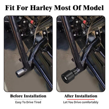 Motorcycle M12 Crash Bar Guard Ball Crash Bar Engine Guard Protector Black/Blue For Harley Touring FLHR Softail Dyna Sportster