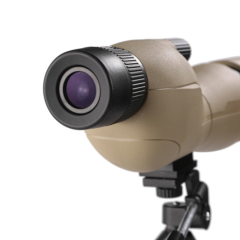 Luneta HD 25-75x60 para Tiro ao Alvo com Bolsa de Transporte Telescópio Monocular BAK4 Lente FMC para Caça Observação de Pássaros