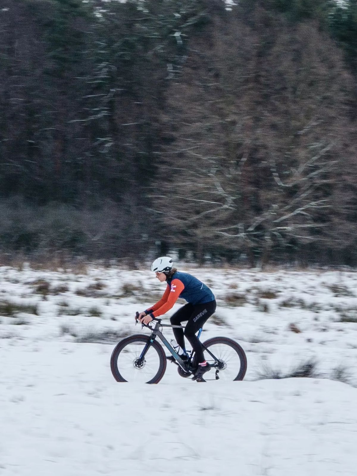 DAREVIE Cycling Men's Jacket WindProof Fleece Pro Cycling Jackets Longsleeve Warm Soft Brushed Pro Breathable Bicycle Clothing