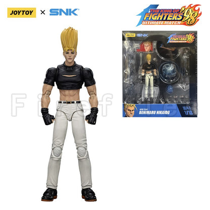 1/18 JOYTOY Boneco de Ação SNK KOF 98UM Equipe de Heróis Kyo Kusanagi Goro Daimon Benimaru Nikaido Modelo de Anime Brinquedo