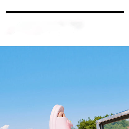 Super Soft EVA Thich Cushion Soles Slippers Cute Outdoor Cartoon Slides Comfortable Shoes Girl's Indoor Sandals