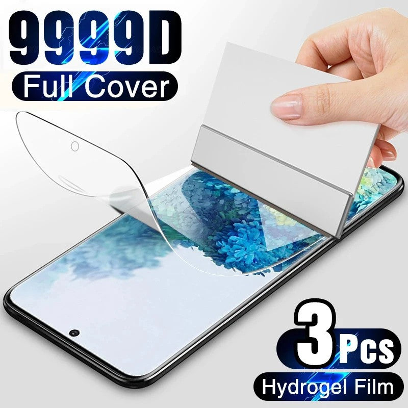 3PCS Película de Hidrogel de Cobertura Total para Honor 30 50 60 70 80 GT SE 90 100 V40 Protetor de Tela para Magic 3 4 5 6 Pro Lite Não é Vidro