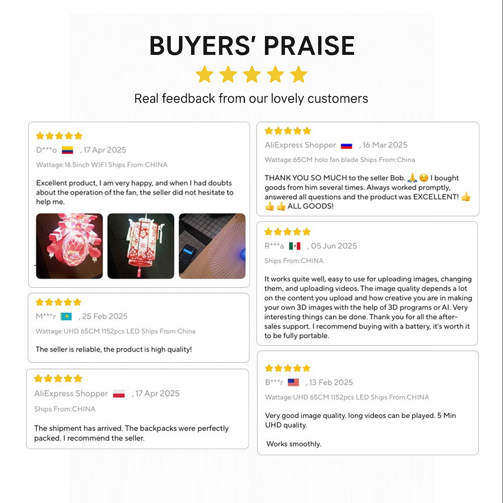 16.5 inch 3D Hologram Fan Display LED Advertising Projector for Business Promotion Wall Mounted Digital Signage Device