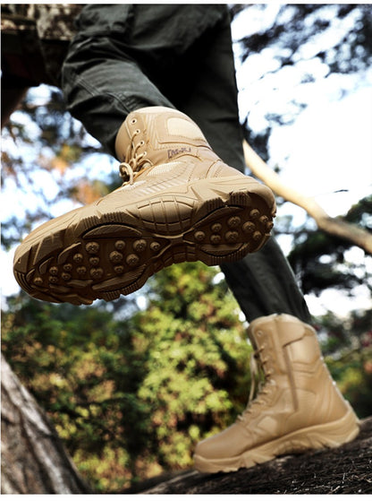 Botas de Segurança Masculinas Impermeáveis para Exteriores com Bico de Aço, Botas de Trabalho Masculinas Antiesmagamento com Bico de Aço, Tamanho 47
